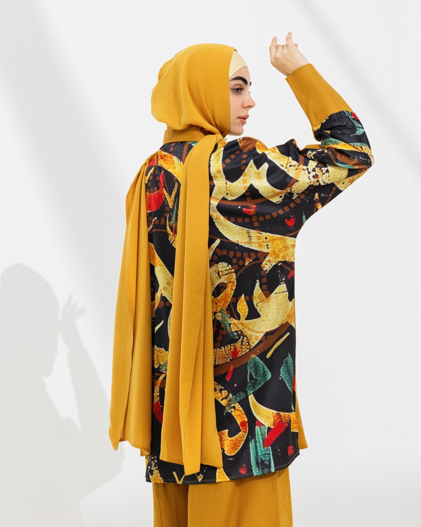 Nafas Modest Silk Coord Sets by Shehna – Art-Inspired Modestwear UAE ...