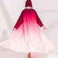 Barbie Pink Ombré Abaya