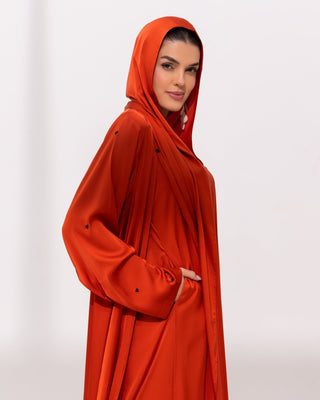 Nabad Ember Orange - fashion by shehna