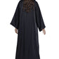 Black Sheen Abaya - Fashion by Shehna