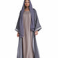 Dusk Dazzle Abaya - Fashion by Shehna