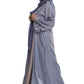 Grey Sheen Abaya - Fashion by Shehna