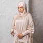 Beige Prayer Abaya - Fashion by Shehna